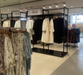 RACKS OF CLOTHES